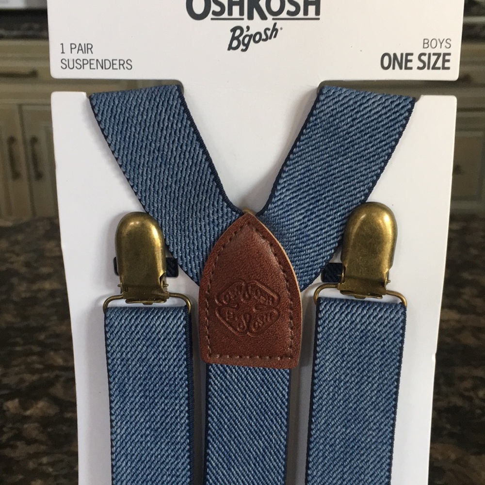 OSHKOSH B’GOSH SUSPENDERS NWT - Picture 2 of 3